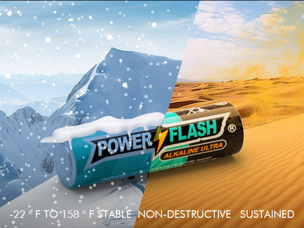 Power Flash 1.5V AAA Alkaline Batteries