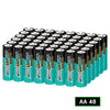 AA Alkaline Batteries, 1.5V LR6 Double A | POWERFLASH
