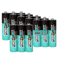 AAA Alkaline Batteries (18-Pack), 1.5V Triple A Batteries - Power Flash