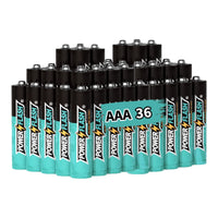 AAA Alkaline Batteries (36-Pack), 1.5V Triple A Batteries - Power Flash