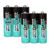 AAA Alkaline Batteries (6-Pack), 1.5V Triple A Batteries - Power Flash